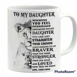 To my daughter, 15 oz Coffee mugs, …